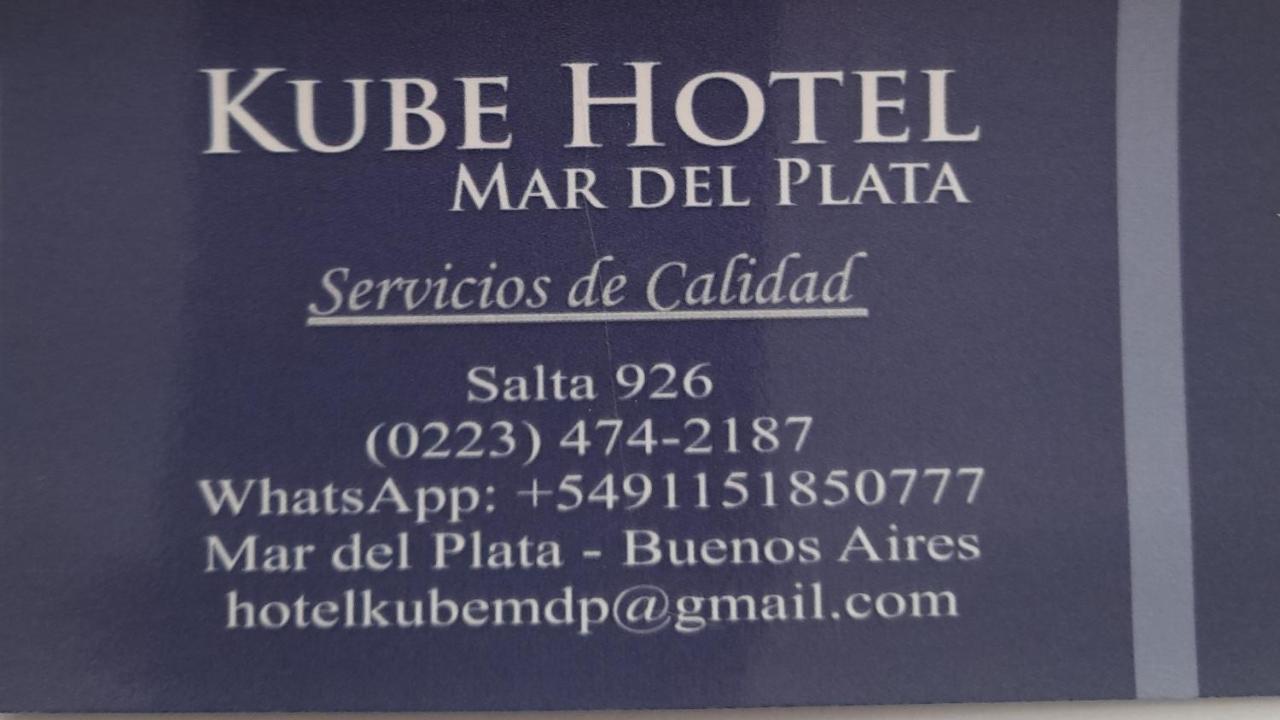 Hotel Kube Mar del Plata Kültér fotó